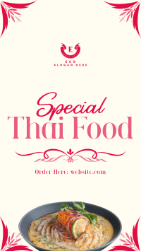 Special Thai Food Instagram story Image Preview