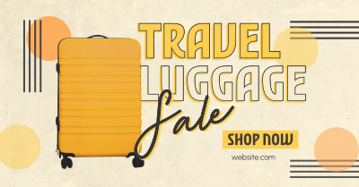 Travel Luggage Discounts Facebook ad Image Preview