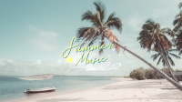 Summer Songs Playlist YouTube Banner Design