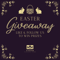 Easter Bunny Giveaway Instagram Post Image Preview