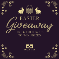 Easter Bunny Giveaway Instagram post Image Preview