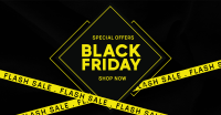 Black Friday Flash Sale Facebook ad Image Preview