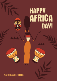 Africa Day Greeting Poster Image Preview