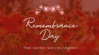 Fallen But Not Forgotten Facebook Event Cover Design