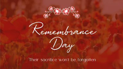 Fallen But Not Forgotten Facebook event cover Image Preview