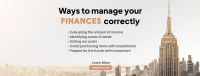 Finance Cityscape Facebook cover Image Preview