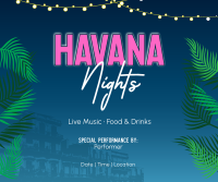 Havana Nights Facebook post Image Preview