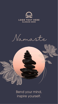 Namaste Instagram Story Design
