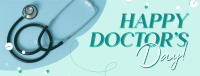 Celebrating Doctors Day Facebook cover Image Preview