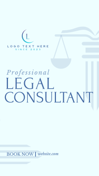 Professional Legal Consultant Instagram reel Image Preview