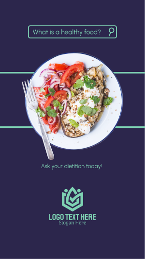 Ask Your Dietitian Instagram story Image Preview