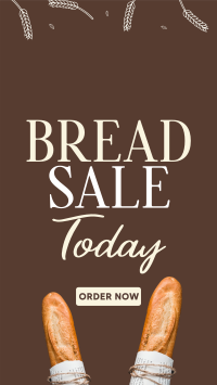 Bread Lover Sale YouTube Short Design