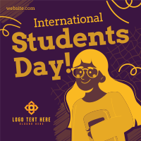 Frosh International Student Instagram Post Design