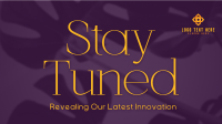 Revealing New Innovation Facebook event cover Image Preview
