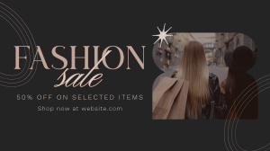 Sophisticated Fashion Sale Video Image Preview