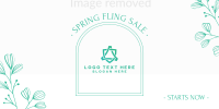 Spring Fling Sale Twitter post Image Preview