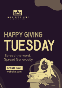 Spread Generosity Poster Design