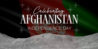 Afghanistan Independence Day Twitter Post Design