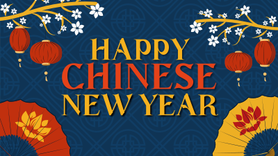 Oriental Chinese New Year Facebook event cover Image Preview