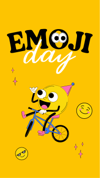 Happy Emoji Instagram story Image Preview
