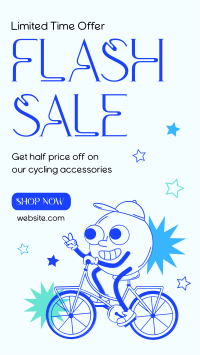 Bicycle Day Sale Facebook story Image Preview