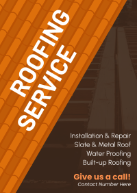 Roofing Services Expert Flyer Design