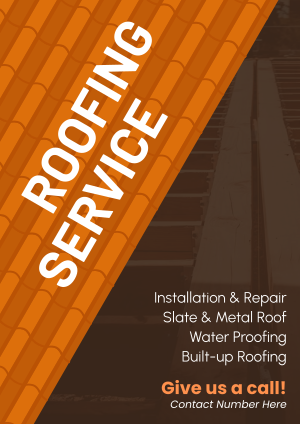 Roofing Services Expert Flyer Image Preview