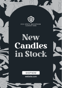 New Candle Collection Flyer Image Preview