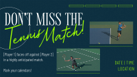 Tennis Players Match Animation Preview