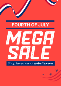 4th of July Sale Poster Image Preview