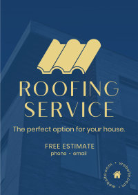 Welcome Roofing Poster Image Preview