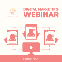 Digital Marketing Online Learning Instagram Post Design