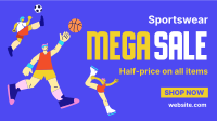 Super Sports Sale Facebook Event Cover Design