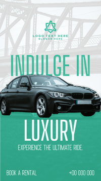 Luxury Car Rental Instagram story Image Preview