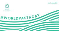 Flowy World Pasta Day Facebook Ad Design