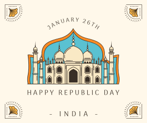 India Republic Day Facebook post Image Preview