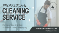 Corporate Housekeeping Service Animation Preview