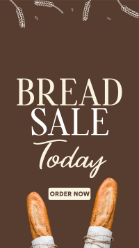 Bread Lover Sale Instagram Story Design