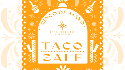 Cinco de Mayo Taco Promo Facebook event cover Image Preview