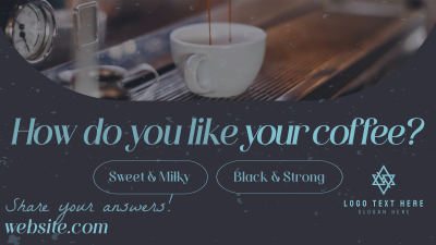 Coffee Customer Engagement Facebook event cover Image Preview