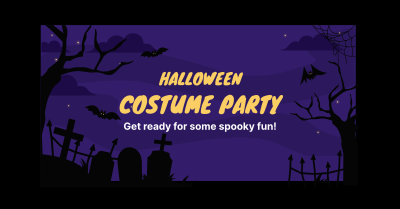 Halloween Party Facebook ad