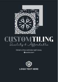 Custom Tiles Flyer Image Preview