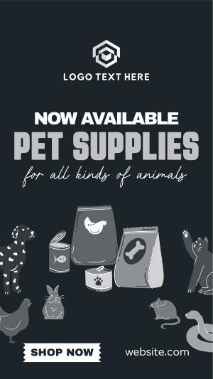 Quirky Pet Supplies Instagram story Image Preview