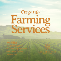 Organic Farming Linkedin Post Design