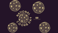 Cookie Day Celebration Facebook Event Cover Design