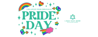 Pride Day Stickers Facebook Cover Design