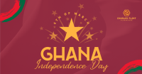 Ghana Independence Celebration Facebook Ad Design