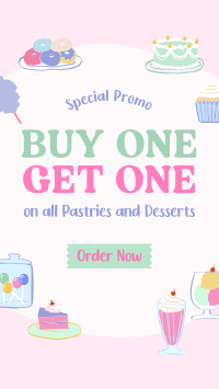 Dessert Day Specials Facebook story Image Preview