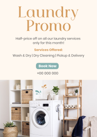 Affordable Laundry Flyer Image Preview