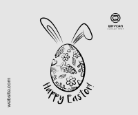 Egg Bunny Facebook post Image Preview